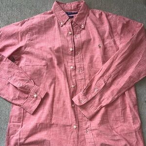 (SOLD OFFLINE) POLO RALPH LAUREN Iconic Oxford Long Sleeve Button Down Shirt